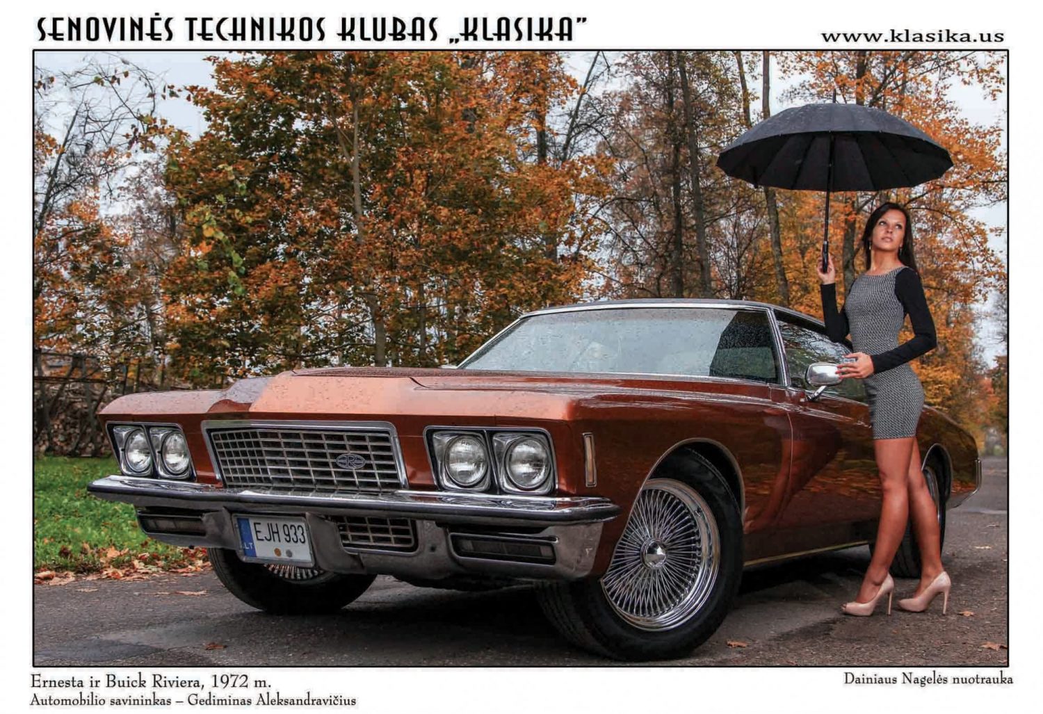 Ernesta ir Buick Riviera, pagam. 1972 m.