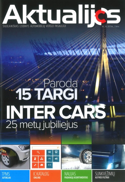 Bendrovės Inter Cars Lietuva žurnalas Aktualijos