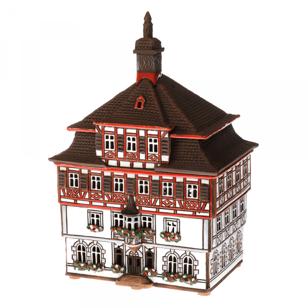 Ceramic candle house E001