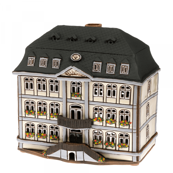 Ceramic candle house E023