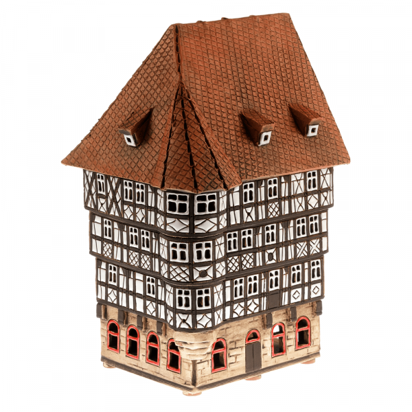 Ceramic candle house E027