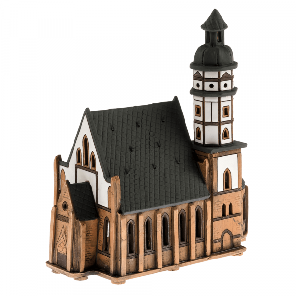 Ceramic candle house E045