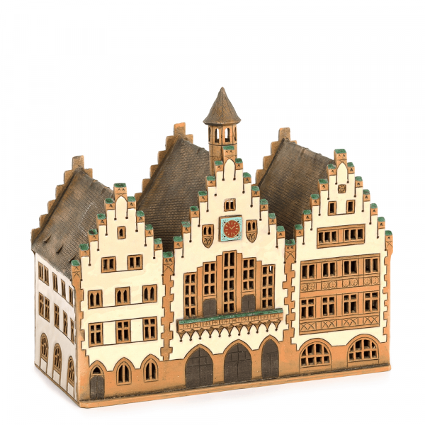 Ceramic candle house F002