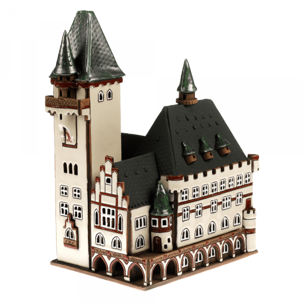 Ceramic candle house F021