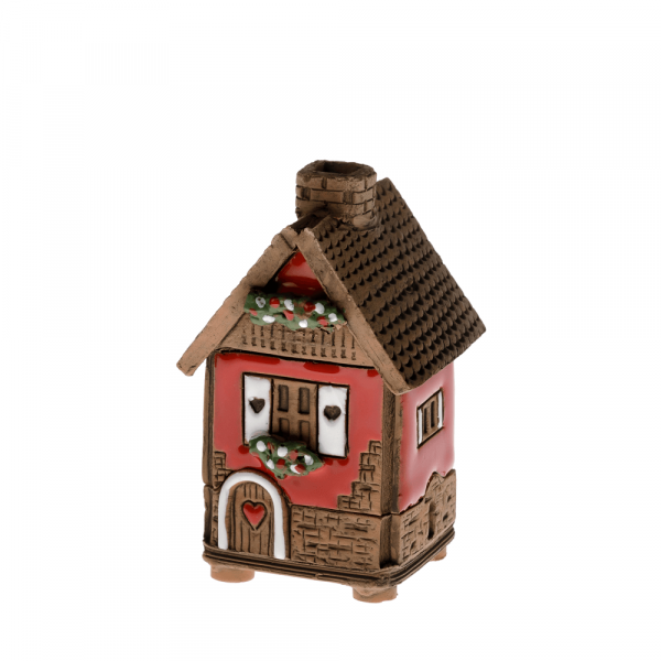Ceramic house/incense burner N001