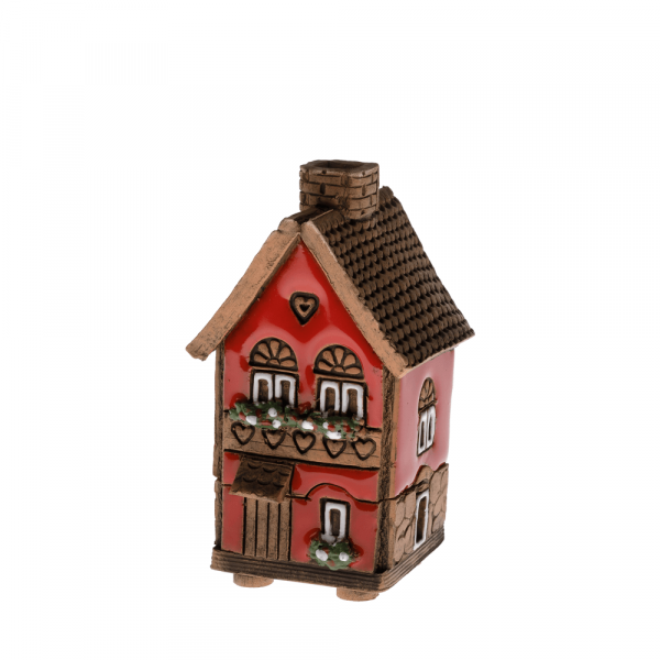 Ceramic house/incense burner N006