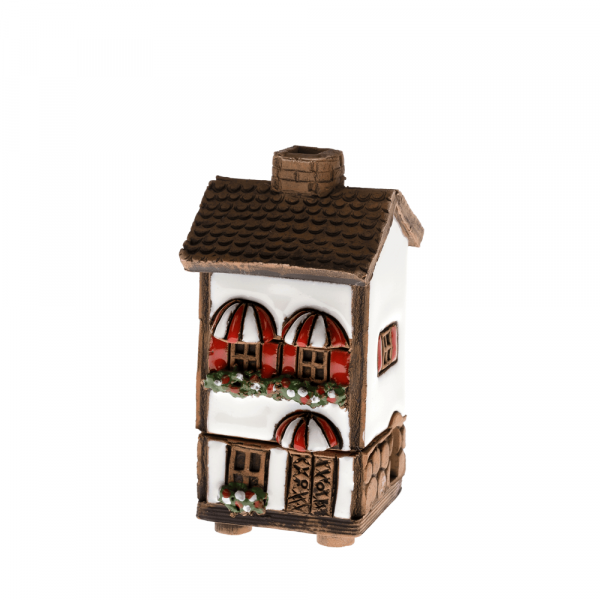 Ceramic house/incense burner N008